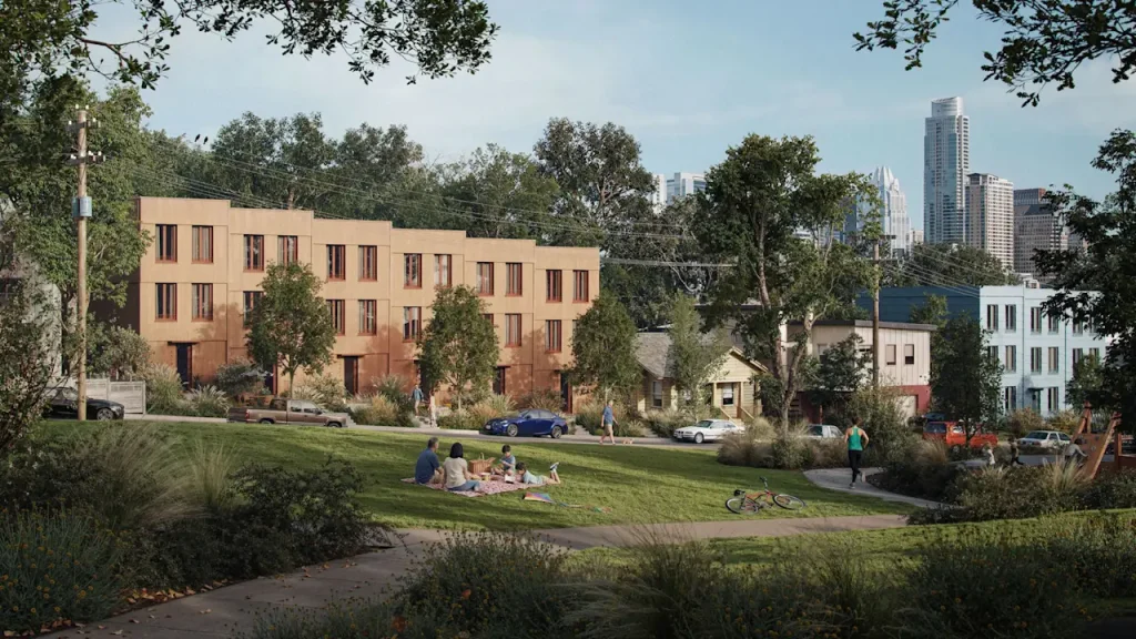 The row house is back to solve the housing crisis