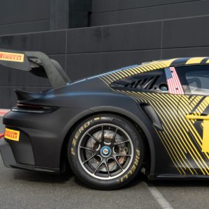 Driving the $375,000 Porsche race car that debuted as a $12 DLC in iRacing