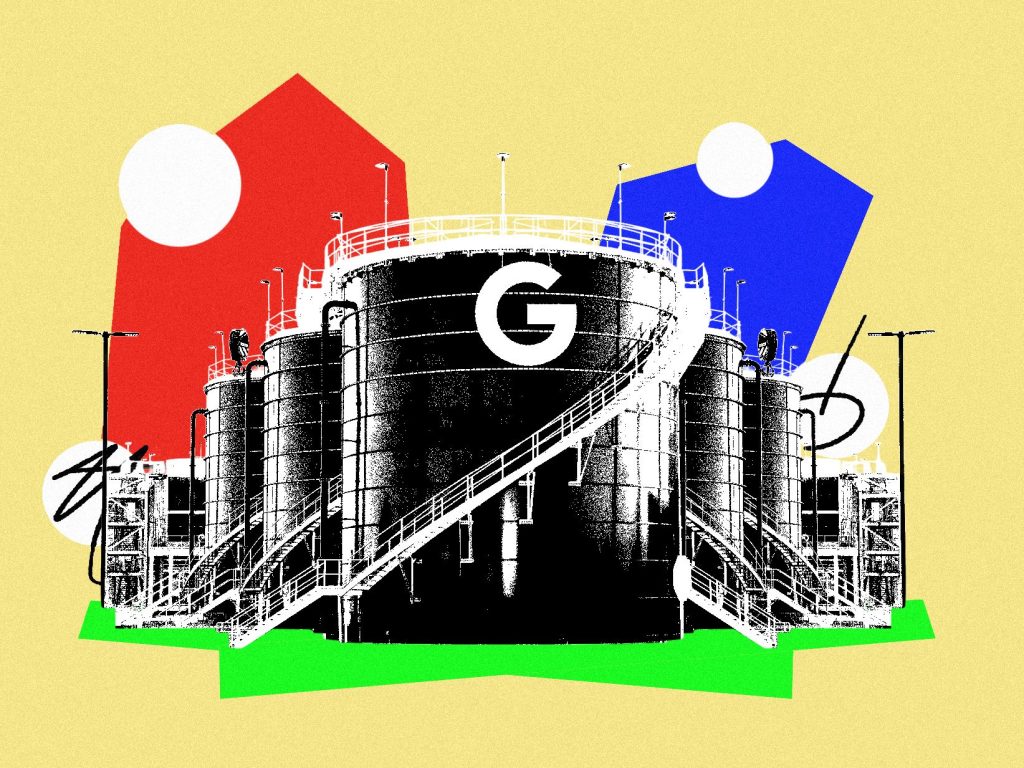 A New Google-Funded Data Center Will Be Powered by a Massive Gas Plant