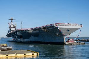 Secretary Of Defense Hegseth Welcomed Home U.S. Navy Supercarrier