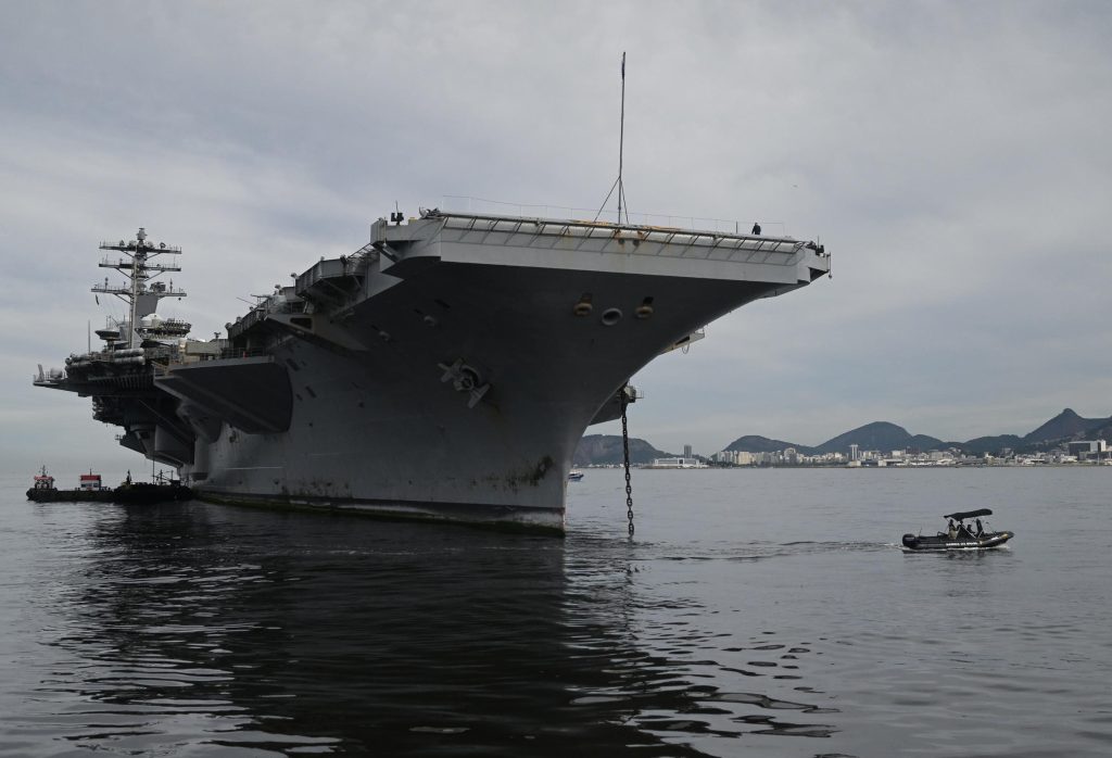 Oldest Active Navy Aircraft Carrier To Make Final Overseas Port Call
