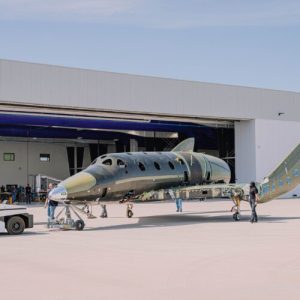 Virgin Galactic reveals new ship, but it's running out of time and cash