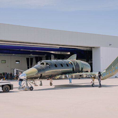 Virgin Galactic reveals new ship, but it's running out of time and cash