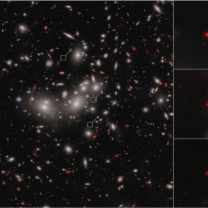"Little red dot" in early Universe is a naked supermassive black hole