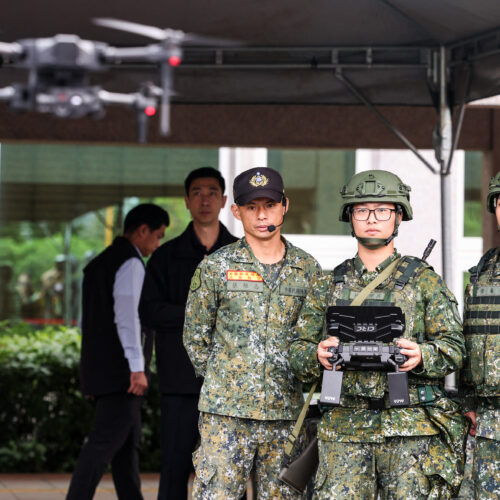As China looms, Taiwan makes more drones for defense and the US military