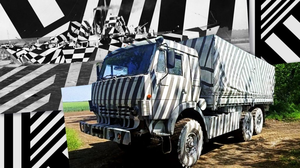 Russia is using a World War I camouflage design to try and fool Ukrainian drones
