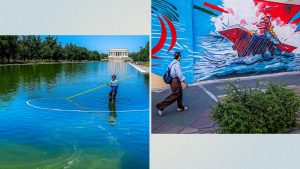 Murkier than ever: Trump’s reflecting pool is the mirror image of his war in Iran
