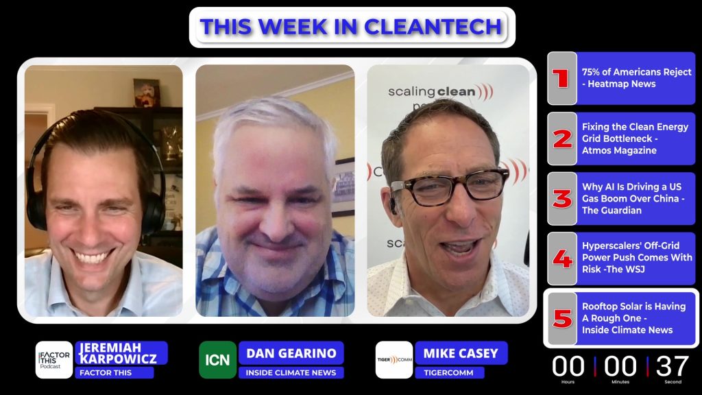 Rooftop solar takes a huge hit — This Week in Cleantech